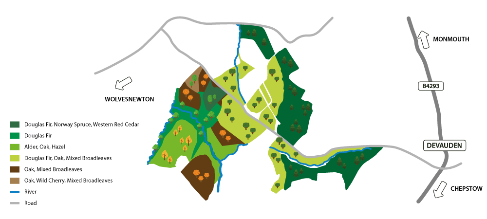 Map of FW Thorpe carbon offsetting project